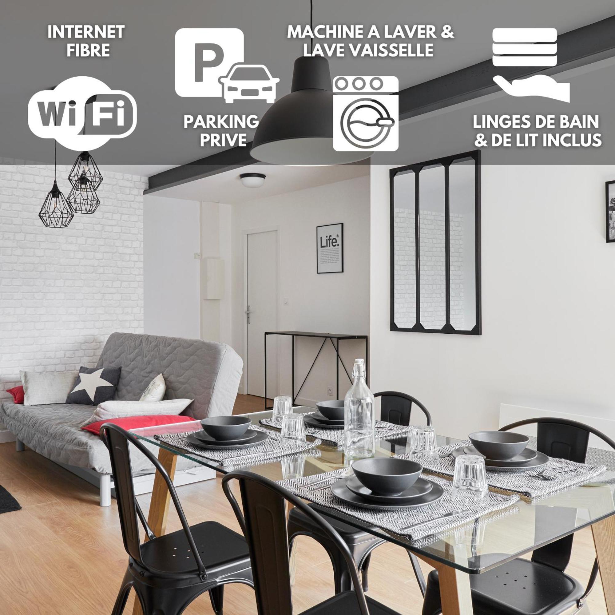 דירות Châteaubriant New-York New-York : Fibre Wifi/Linge/Parking מראה חיצוני תמונה
